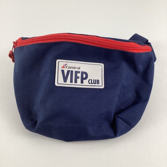 Carnival Cruise Lines Souvenir VIFP Hat Ball Cap Fanny Pack Belt Bag Adjustable - Picture 6 of 7